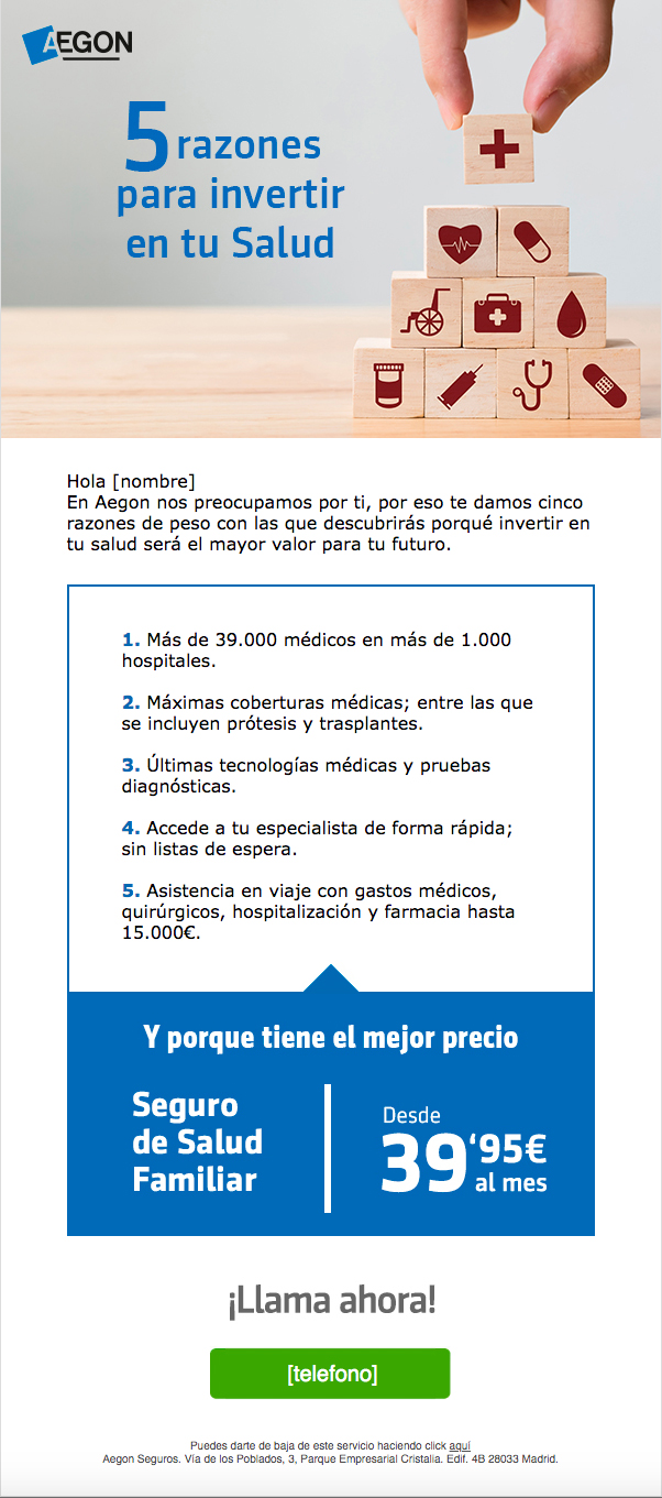 Maquetación de Newsletter